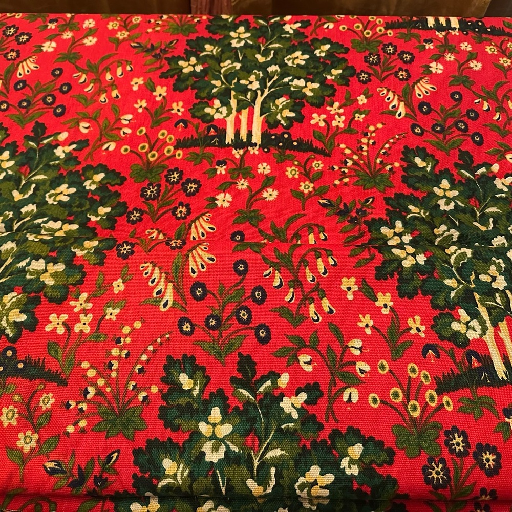 Vtg RARE "Medieval Garden" OLGA ZUGOR for Bassett McNab & Co.
Fabric